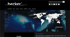 Desktop Screenshot of becker-mining.com